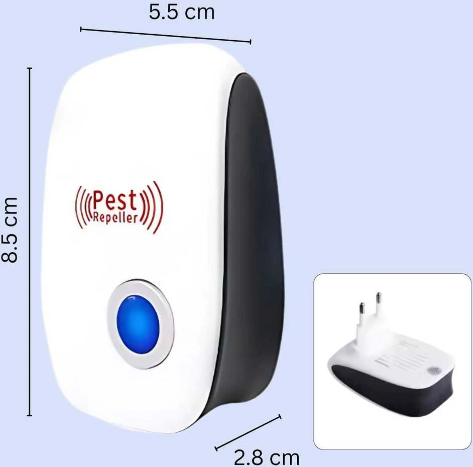 Ultragarsinis kenkėjų repelentas FIT2 801A 22-65 kHz, 4 vnt rinkinys