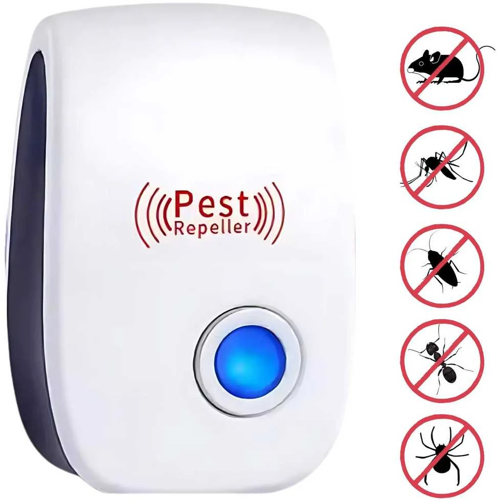 Ultragarsinis kenkėjų repelentas FIT2 801A 22-65 kHz, 4 vnt rinkinys