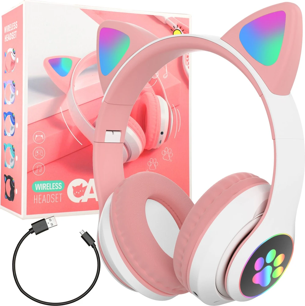Retoo Vaikiškos ausinės CatSound