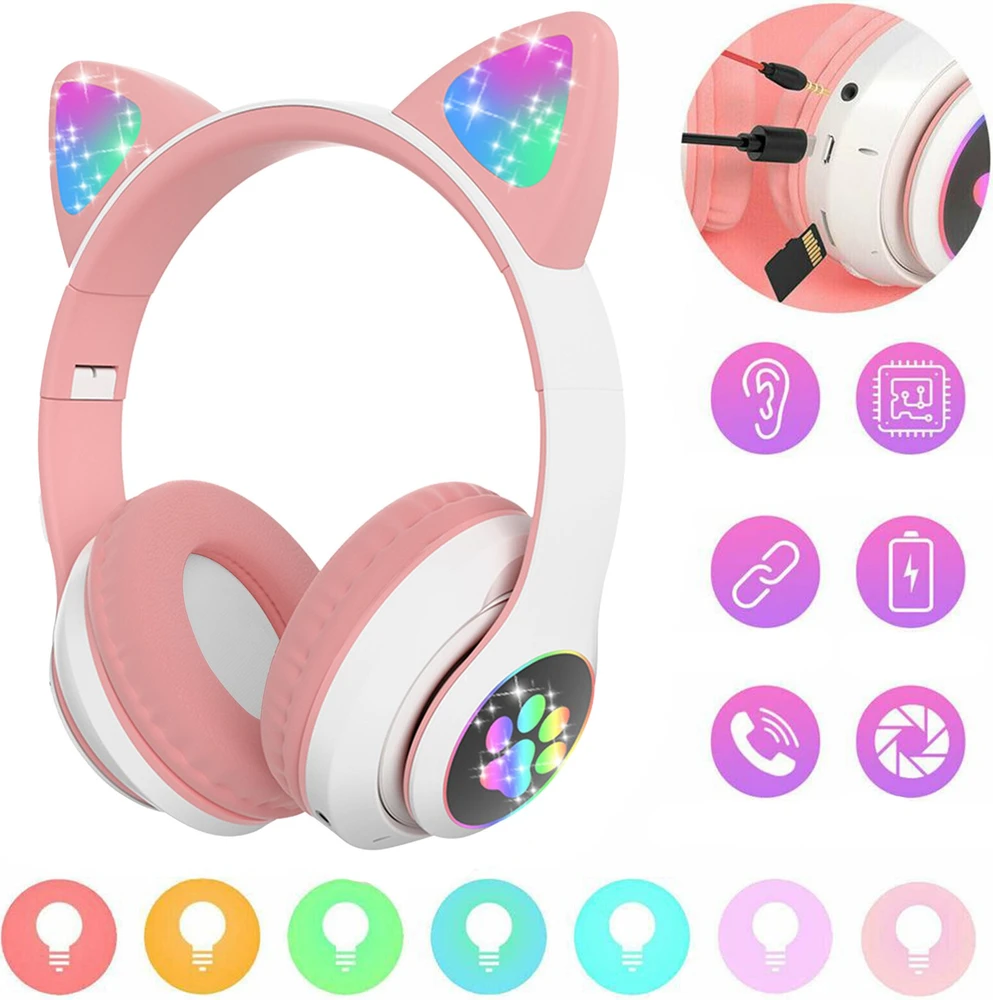 Retoo Vaikiškos ausinės CatSound