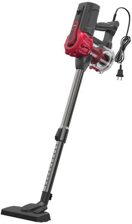 Vertikalus laidinis dulkių siurblys Livoo DOH142 600W 12 kPa su HEPA filtru, raudonas