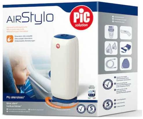 PIC Solution Inhaliatorius PIC AIR Stylo, kompresorinis, tylus, reguliuojamas greitis