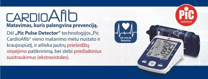 PIC Solution Kraujospūdžio matuoklis PIC CARDIO AFIB
