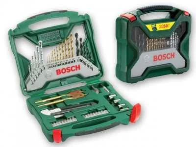 Bosch antgalių ir grąžtų rinkinys Titanium 50 vnt.