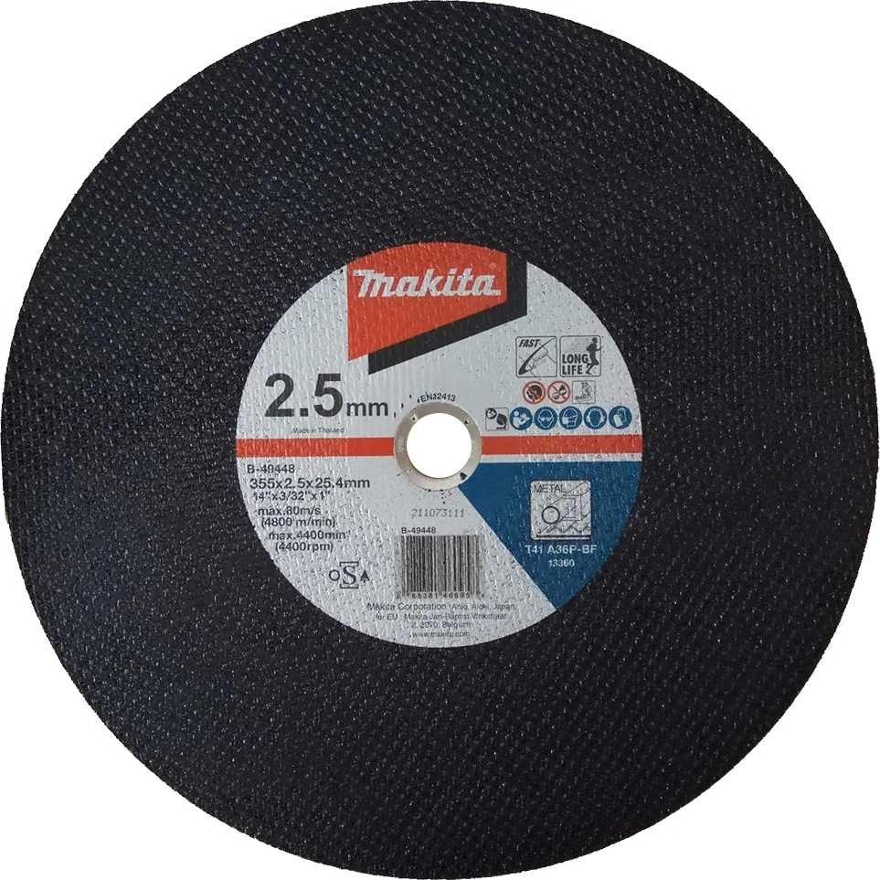 Makita Pjovimo diskas Metalui 355x25,4x2,5mm (5Vnt.) 2414NB, LW1400 B-49448-5