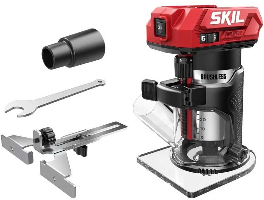 Skil 3170 CA freza su priedais
