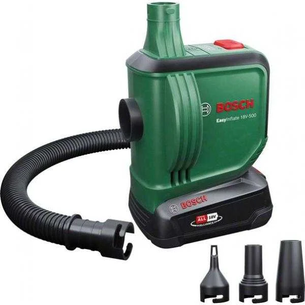 Tik Bosch EasyInflate 18V-500 Akumulatorinis auksinis siurblys