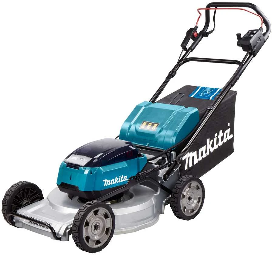 Akumuliatorinė savaeigė vejapjovė Makita DLM533ZX2; 2x18 V (be akumuliatoriaus ir pakrovėjo)