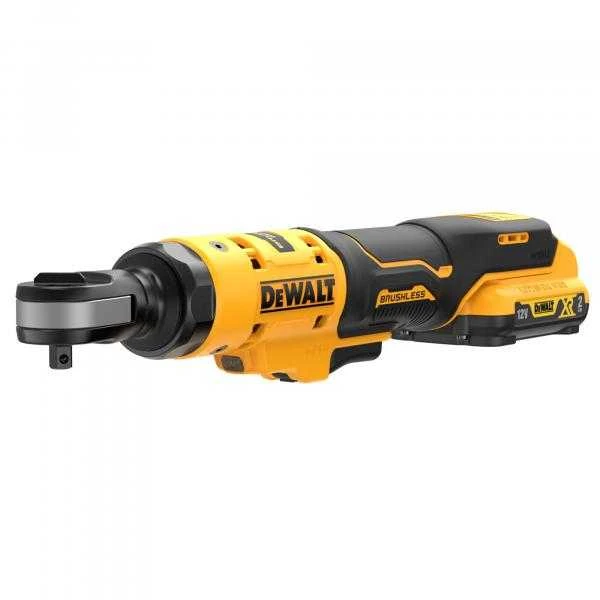 DEWALT terkšlė 12V 3/8" 81Nm 1x3,0Ah Z WYTŁOCZKĄ DO WÓZKA DCF503L1G