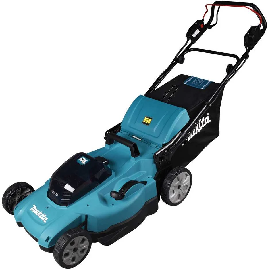Akumuliatorinė vejapjovė Makita DLM539CT2; 2x18 V; 2x5,0 Ah akum.