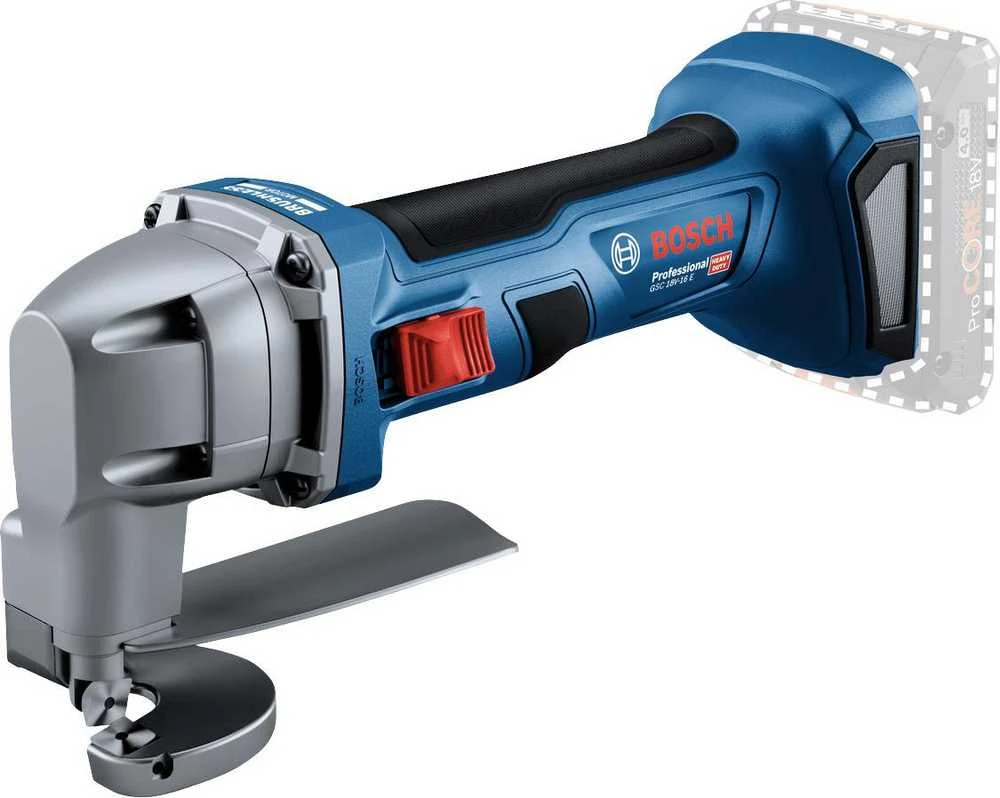 Bosch GSC 18V-16 E Solo, dėžutė