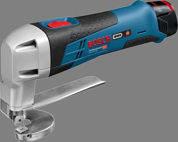 Bosch Metalo žirklės GSC10,8V-Li be akumuliatoriaus ir kroviklio