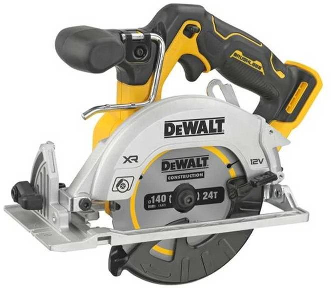 Akumuliatorinis diskinis pjūklas DeWalt DCS512N-XJ; 12 V (be akumuliatoriaus ir pakrovėjo)