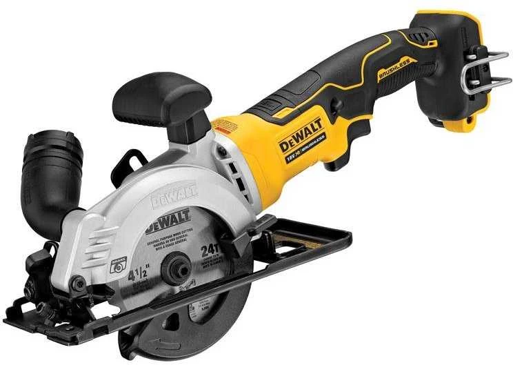 DEWALT diskinis pjūklas DCS571N 115 mm 18V be akumuliatoriaus ir kroviklio