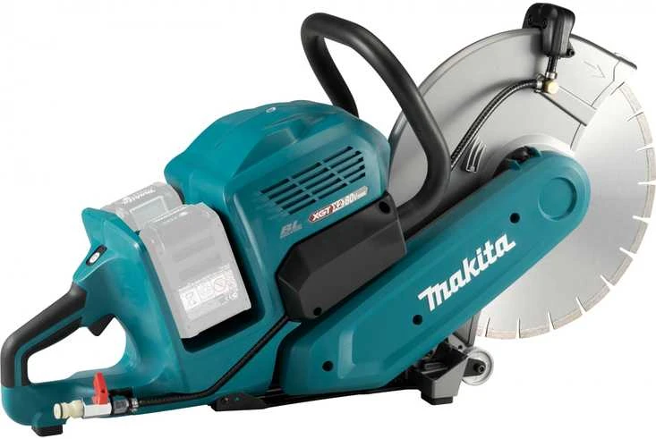 Makita CE001GZ Akumuliatorinis pjūklas XGT, 40V MAX x2 (80V MAX), diskas 355mm, max 127mm BL-M, 14.1kg, Be akumuliatorių ir kroviklio!