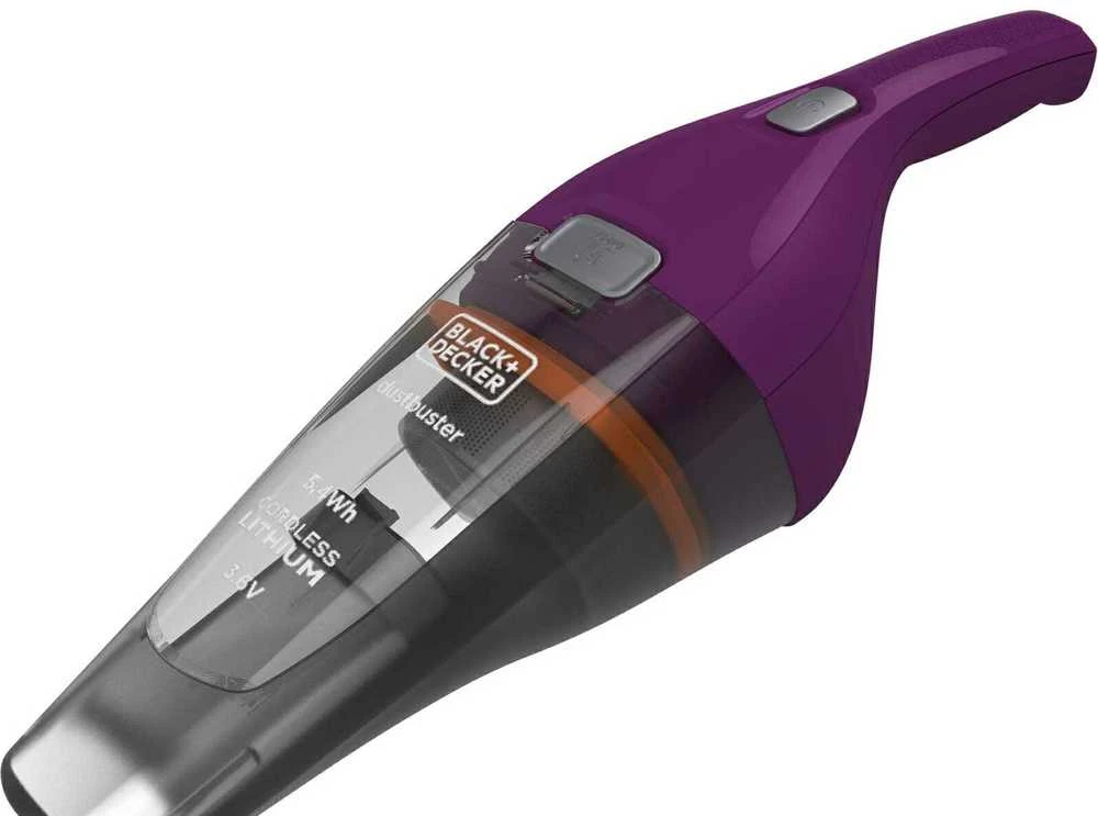 Black & Decker Juodas & Decker Dulkių Siurblys - Juodas & Decker NVC115W, Pilkas, Violetinis