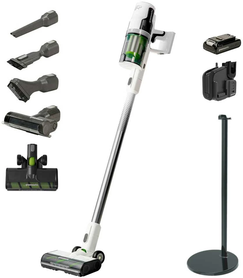Greenworks belaidis dulkių siurblys GD24SVK4D 24V 4Ah