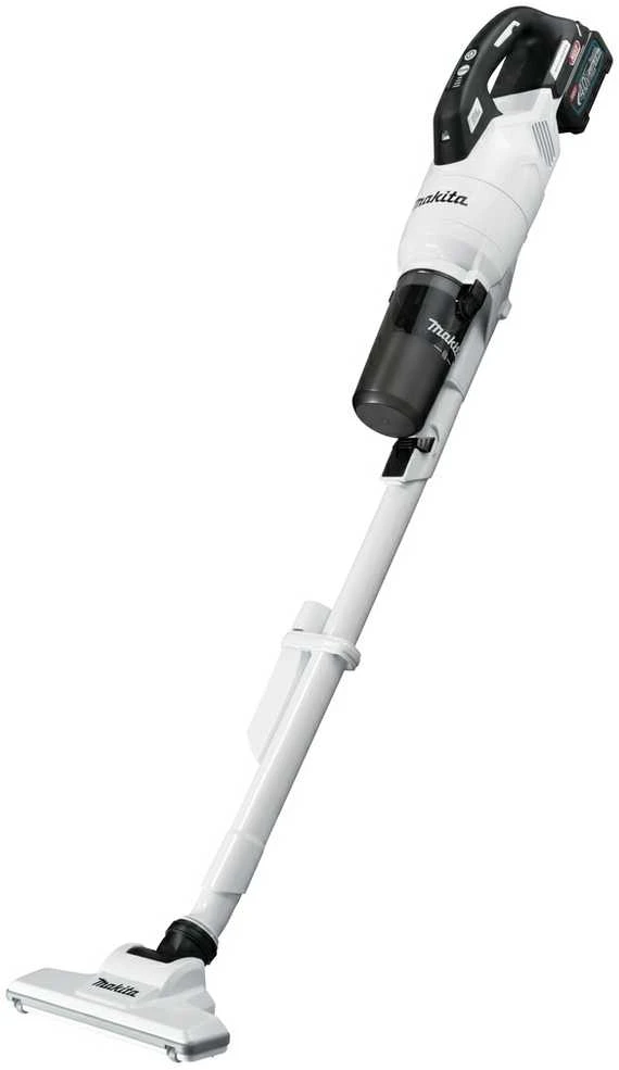 Makita CL003GD203 Akumuliatorinis dulkių siurblys 40V XGT, 125W, cikloninis, 2X2,5Ah, Baltas