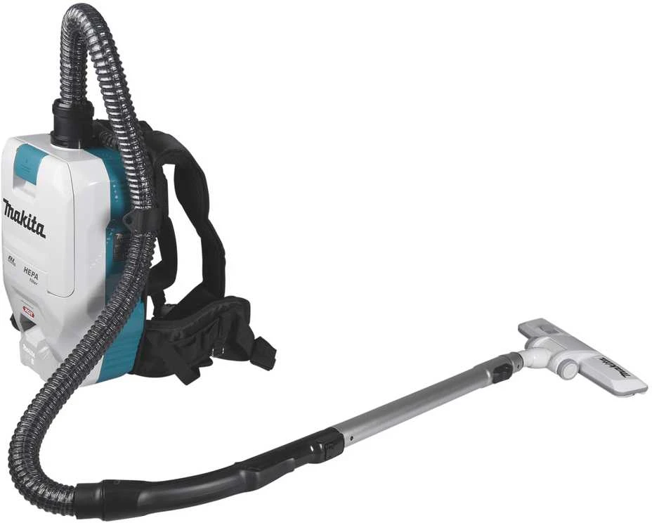 Makita VC008GZ Akumuliatorinis (kuprinė) dulkių siurblys 40V XGT, komplektuojama be akumuliatorių ir kroviklio!