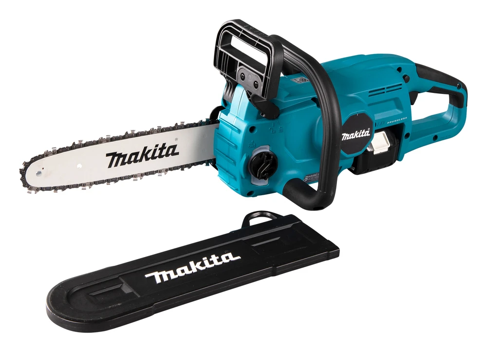 Akumuliatorinis grandininis pjūklas „Makita DUC307RT“, 18 V, 30 cm, su 5,0 Ah akumuliatoriumi ir įkrovikliu