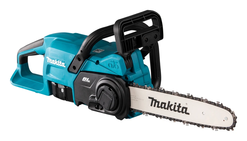 Akumuliatorinis grandininis pjūklas „Makita DUC307RT“, 18 V, 30 cm, su 5,0 Ah akumuliatoriumi ir įkrovikliu