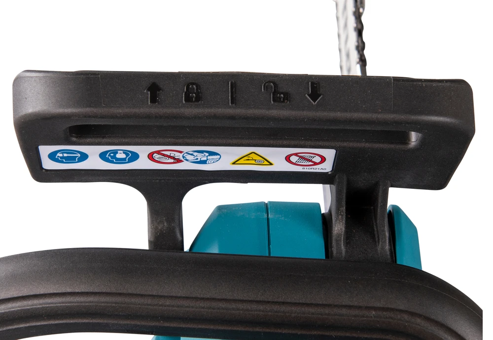 Akumuliatorinis grandininis pjūklas „Makita DUC307RT“, 18 V, 30 cm, su 5,0 Ah akumuliatoriumi ir įkrovikliu