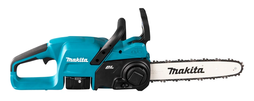 Akumuliatorinis grandininis pjūklas „Makita DUC307RT“, 18 V, 30 cm, su 5,0 Ah akumuliatoriumi ir įkrovikliu