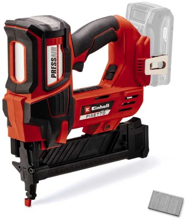 Einhell FIXETTO 18/38 S akumuliatorinis kabių pistoletas