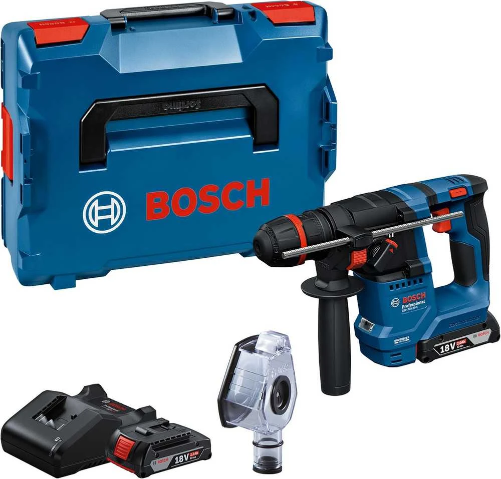 Bosch GBH 18V-18 X, 2x2,0Ah, GAL 18V-20, GDE 24, LB