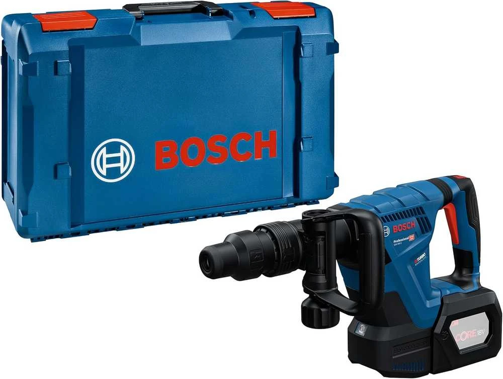 Akumuliatorinis smūginis gręžtuvas Bosch GSH 18V-5 Solo XL-Boxx