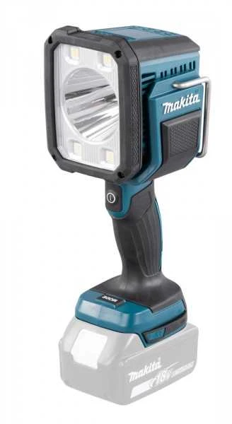 Makita Akumuliatorinis LED prožektorius DML812 14,4V / 18V LXT® • 1250 lm • komplektuojamas be akumuliatoriaus ir kroviklio.