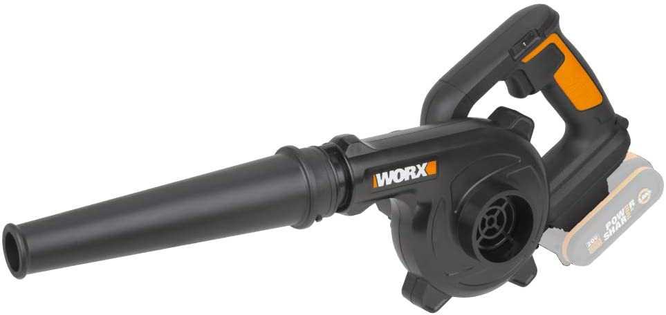 Akumuliatorinis pūstuvas Worx WX094.9; 20 V (be akumuliatoriaus ir pakrovėjo)