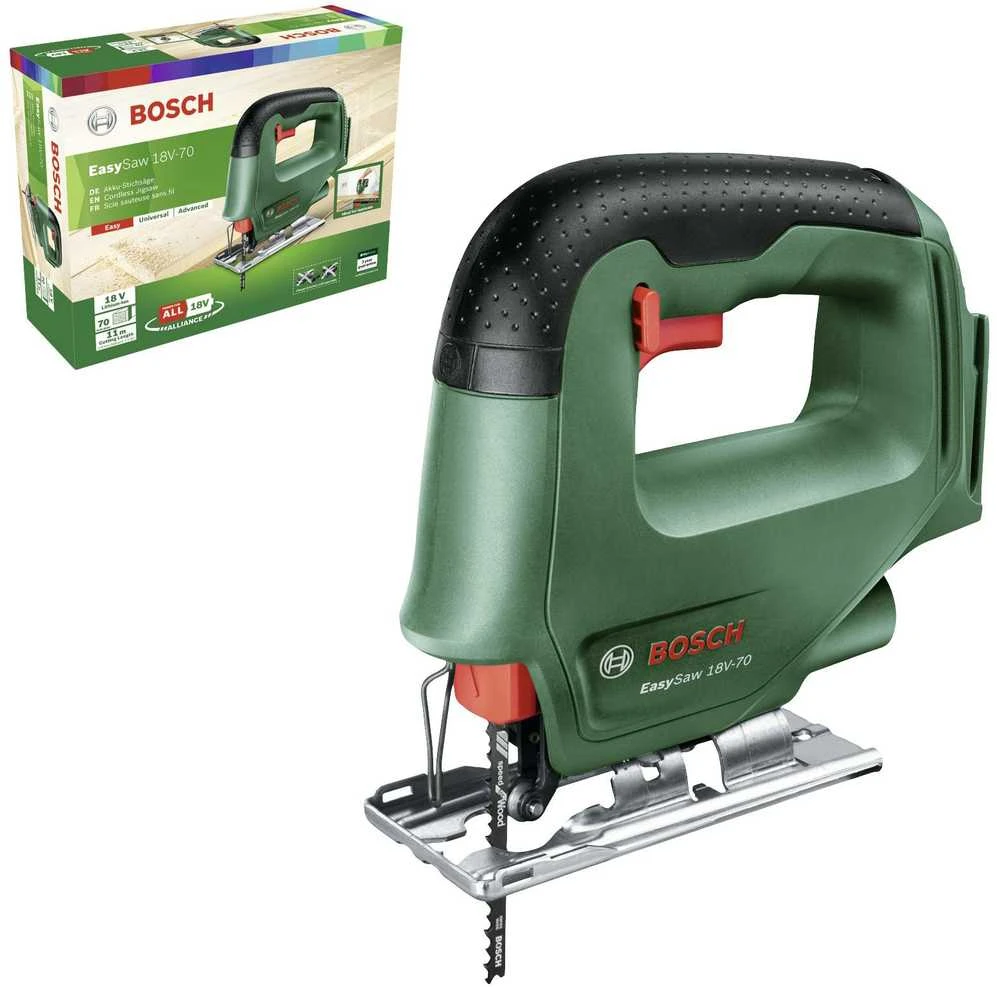 Bosch EasySaw 18 be akumuliatoriaus ir kroviklio Akum.siaurapjūklis