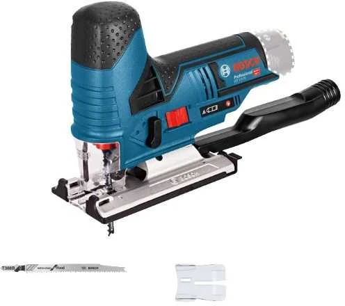 Akumuliatorinis siaurapjūklis Bosch GST 10,8V Li be akumuliatoriaus ir kroviklio