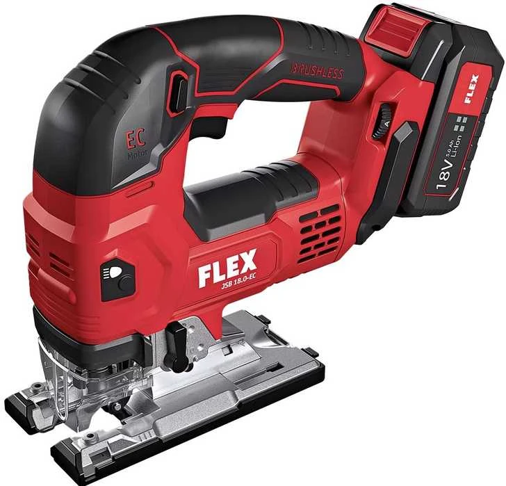 Grąžtas Akumuliatorinis siaurapjūklis FLEX JSB 18,0-EC C