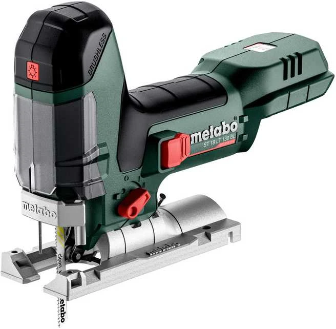 Akumuliatorinis siaurapjūklis Metabo ST 18 LT 130 BL; 18 V (be akumuliatoriaus ir pakrovėjo)