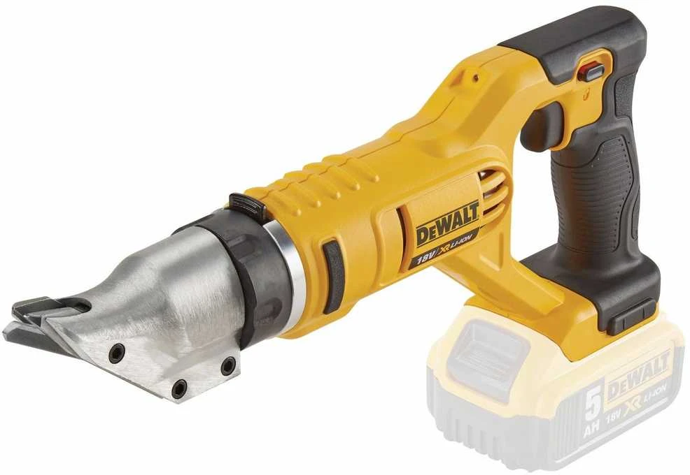 Akumuliatorinis skardos kirpimo žirklės DeWalt DCS491N-XJ; 18 V (be akumuliatoriaus ir pakrovėjo)