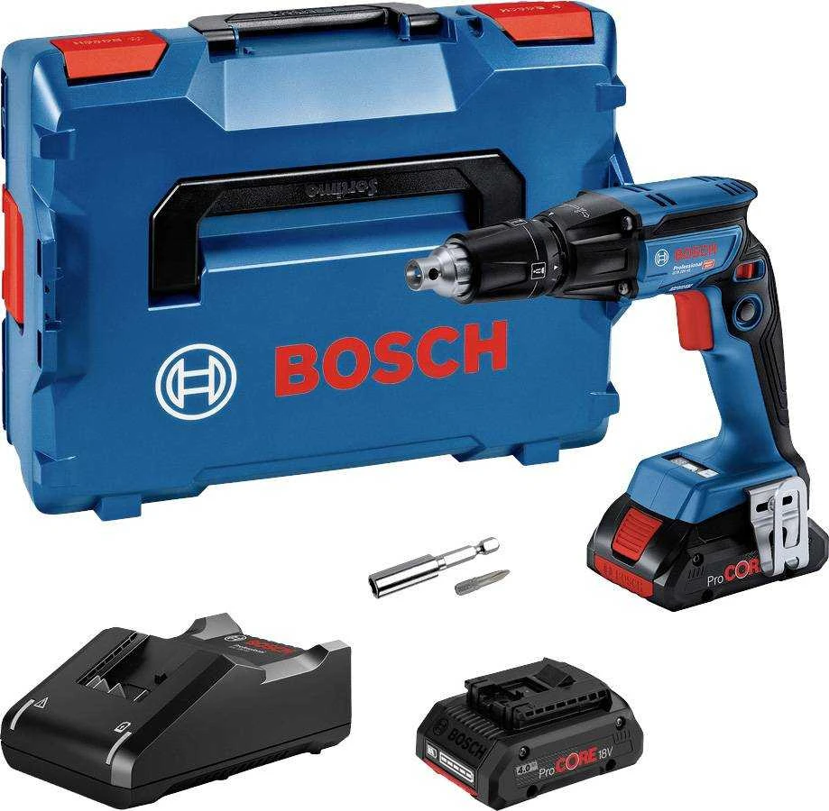 Bosch GTB 18V-45, 2x40Ah ProC18V, GAL 18V-40, LB
