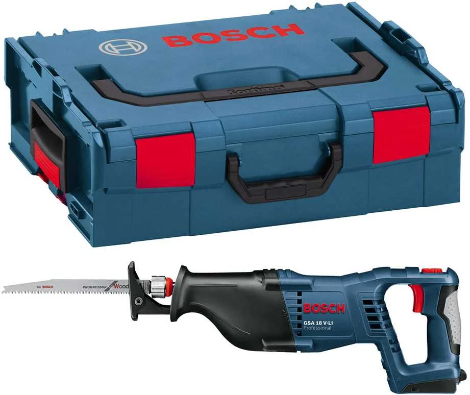 Bosch GSA 18 V-LI, LB be akumuliatoriaus ir kroviklio
