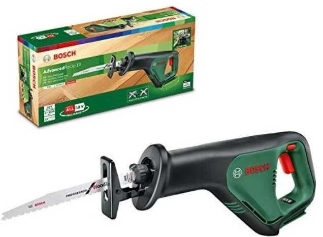Bosch tiesinis pjūklas AdvancedRecip 18 be akumuliatoriaus ir kroviklio