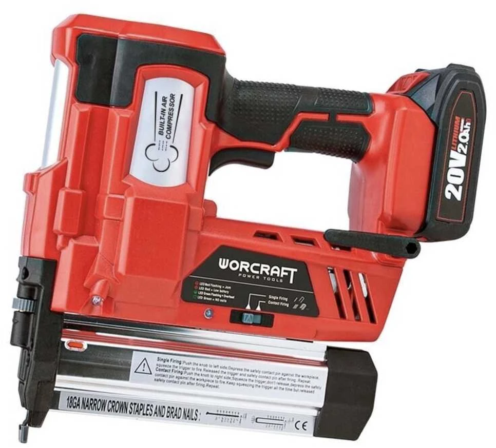 Akumuliatorinis viniakalis-kabiamušis Worcraft 20V LI-ION