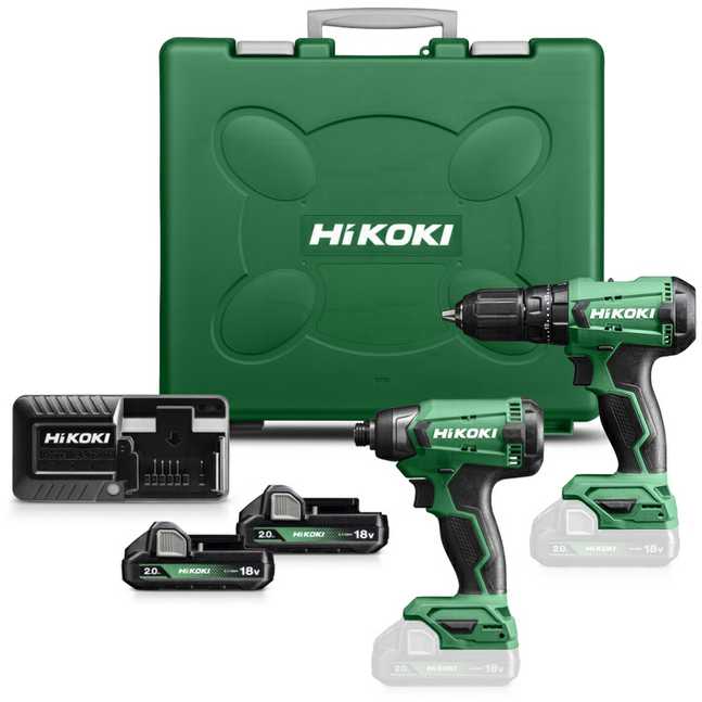 HIKOKI 18V KC18DAW SET (DV18DA + WH18DA)