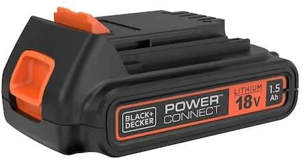 Black & Decker Juodas & Decker Akumuliatorius Juodas & Decker BL1518-XJ; 18 V; 1,5 Ah; Li-ion