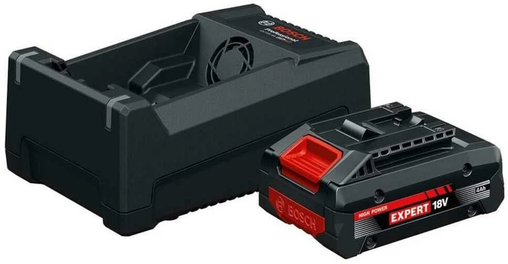 Bosch 18V įkroviklio ir 4Ah akumuliatoriaus komplektas