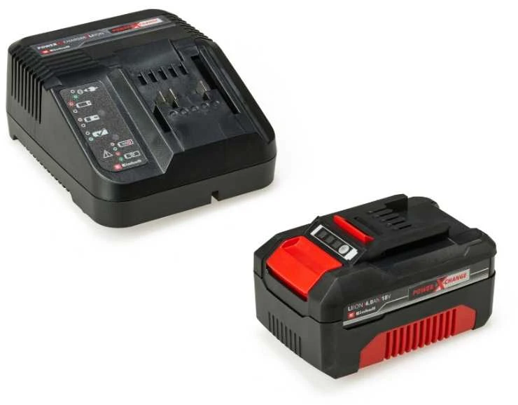 Einhell akumuliatoriaus ir kroviklio rinkinys 18V 4,0 Ah Power X-Change
