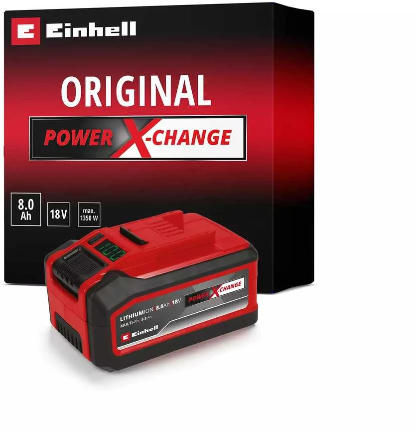 Akumuliatorius Einhell Multi-Ah PXC Plus; 18 V; 8,0 Ah