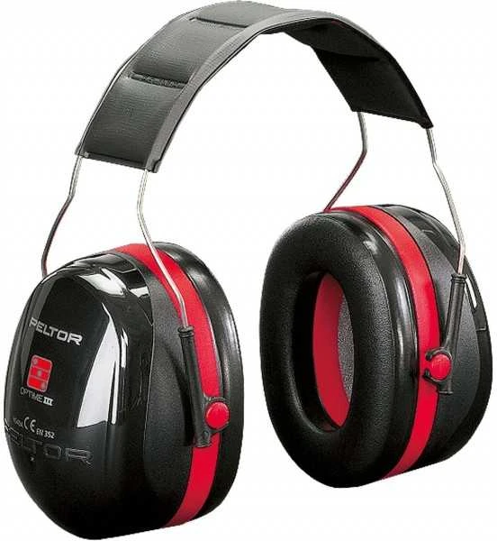 Ausinės OPTIME III CE (H540A411SV), SNR 35dB XH001650833, 3M