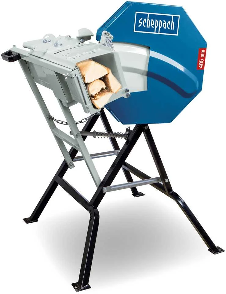 Diskinės malkų pjovimo staklės HS410, 405 mm, 2,2kW 230 V, Scheppach