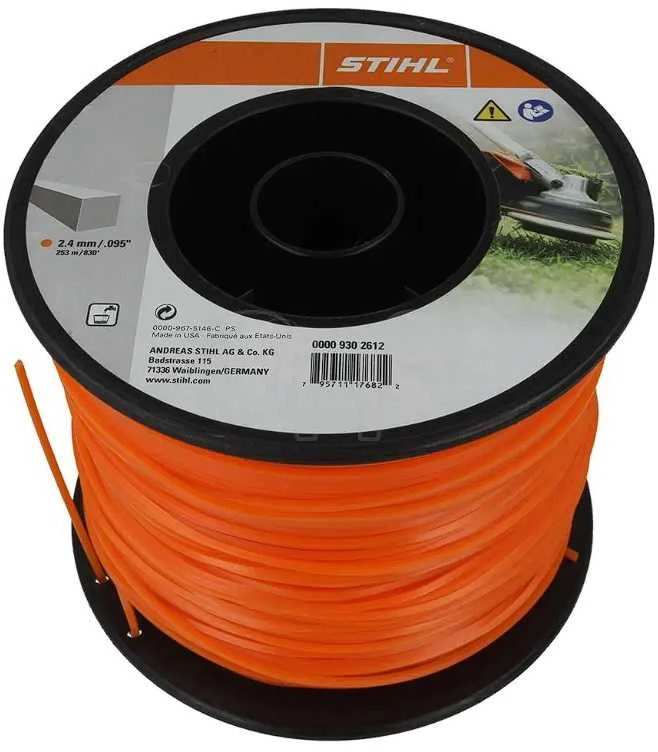 Pjovimo gija Stihl 00009302612; 2,4 mm; 253 m