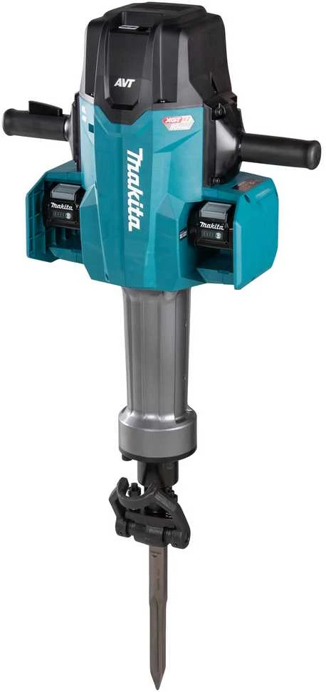 Makita HM004GZ01 Atskėlimo plaktukas XGT, 40V MAX x2 (80V MAX), 72,8 J, SDS-MAX, 30 kg, bešepetėlinis variklis, AWS (su AWS lustu), AVT, XPT, "Z" versija - komplektuojamas be akumuliatoriaus ir kroviklio